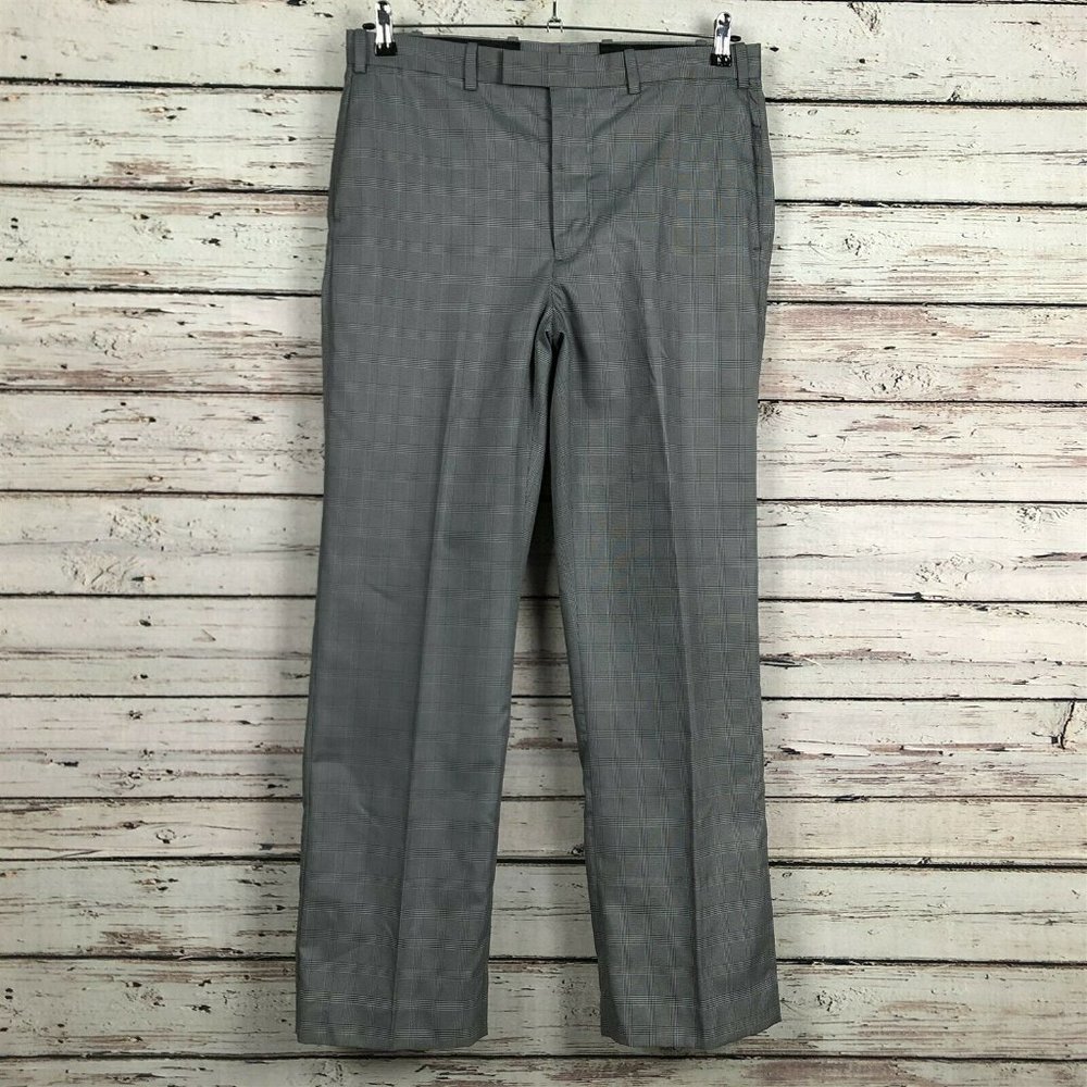 Callaway Golf Gray Plaid Trouser Pants 32 x 32